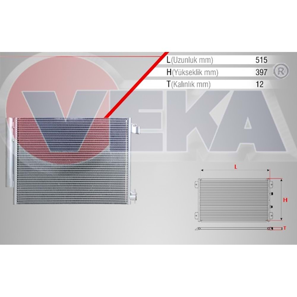 Klima Radyatörü Renault Clio IV 1.5 Dci 2012 Sonrası