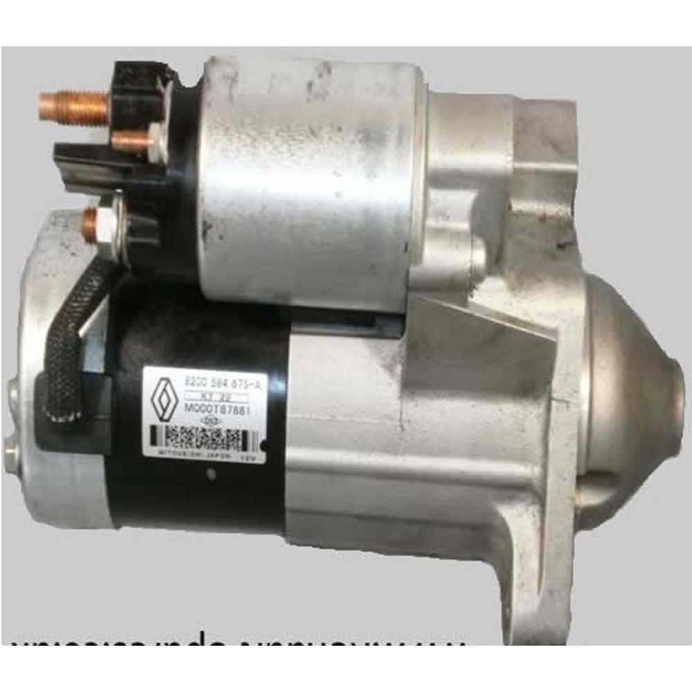 Marş Motoru 12 Diş Renault Clio II III Fluence Scenic II II Kangoo II