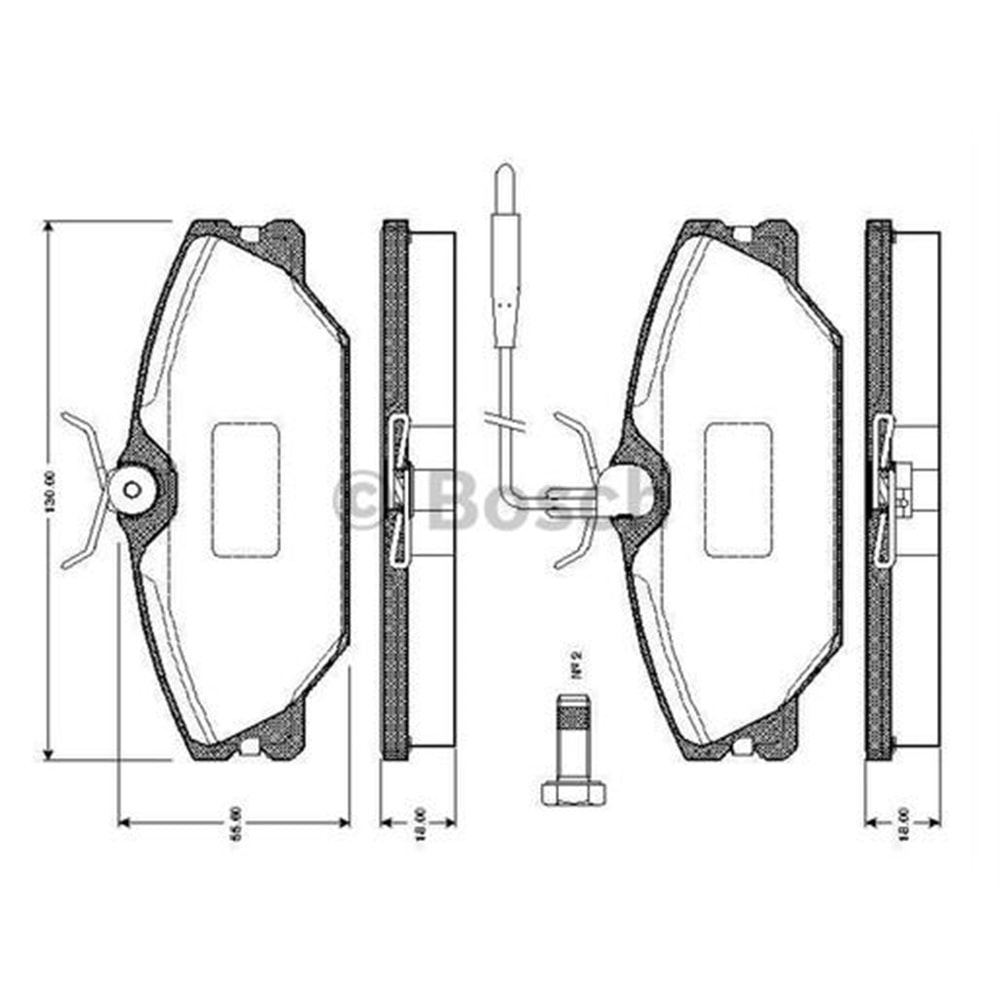 Ön Fren Balatası Renault Laguna I-Megane I+FS
