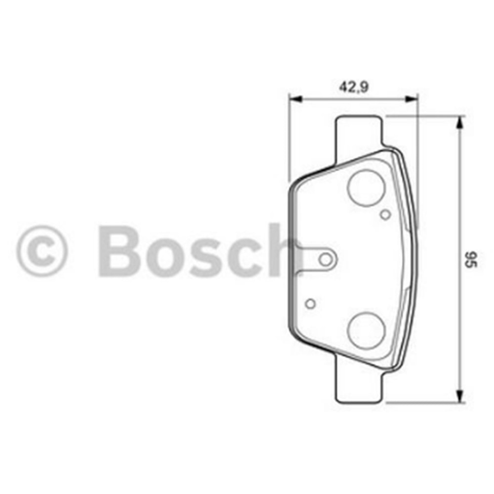 Arka Fren Balatası Disk Balata Fiat Stilo 02 Sonrası Linea Bravo 07 Sonrası