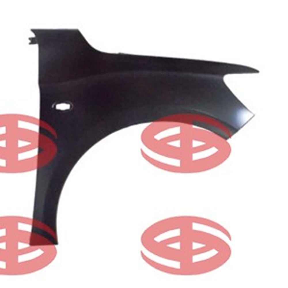 Ön Çamurluk Delikli Sağ Citroen C-Elysee 12-