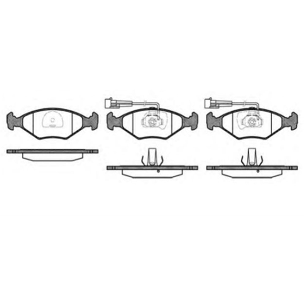 Ön Fren Balatası Fişli Fiat Palio 1.6 Siena 1.6