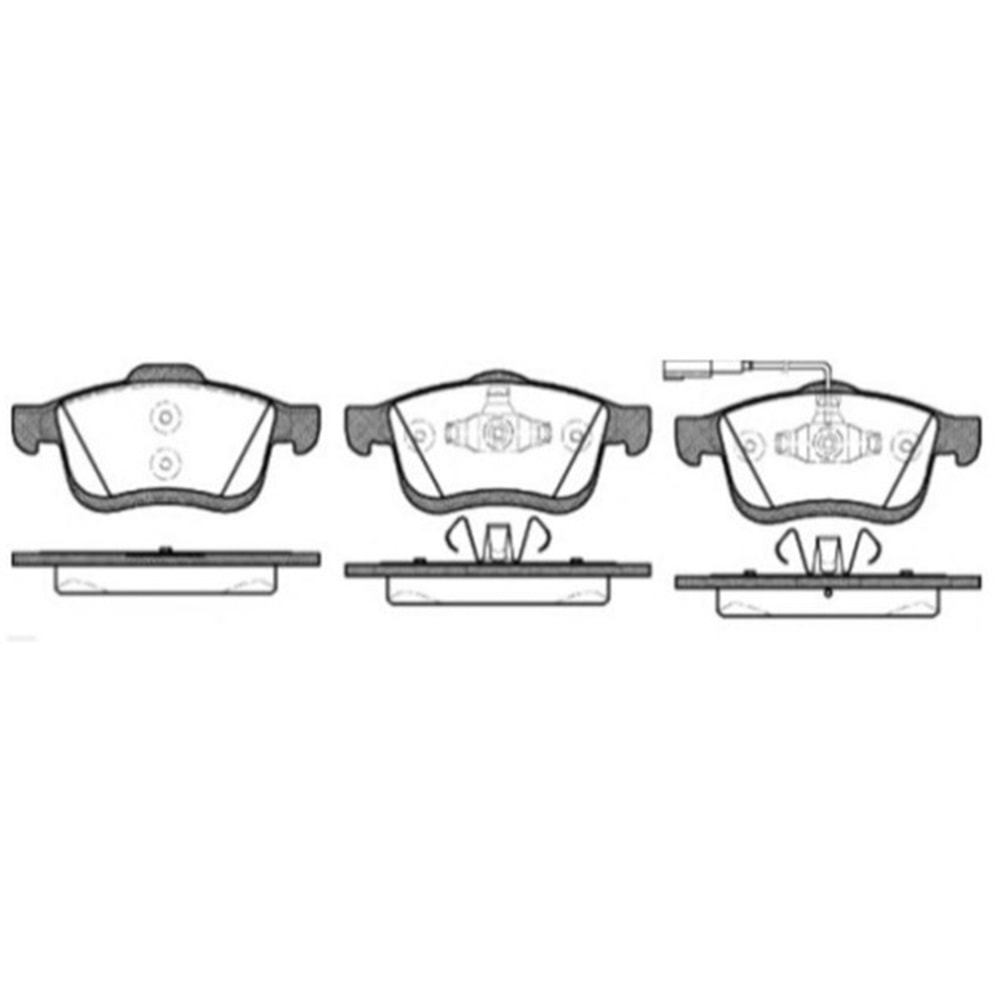 (MGA-55126) Ön Fren Balatası Fiat Doblo 1.3Jtd-1.4-1.6Jtd-2.0Jtd 2010 Sonrası