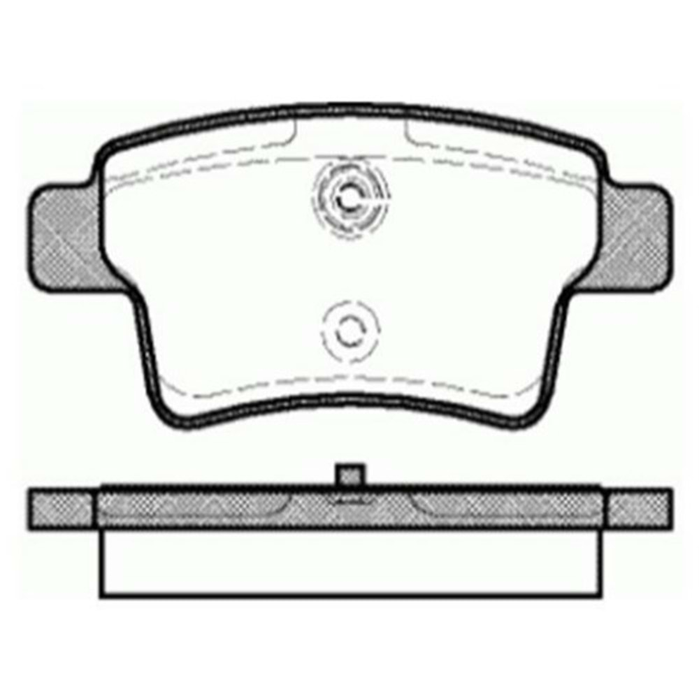 Arka Fren Balatası Disk Balata Citroen C4 Picasso 1.6 HDI 1.8 2.0 2.0