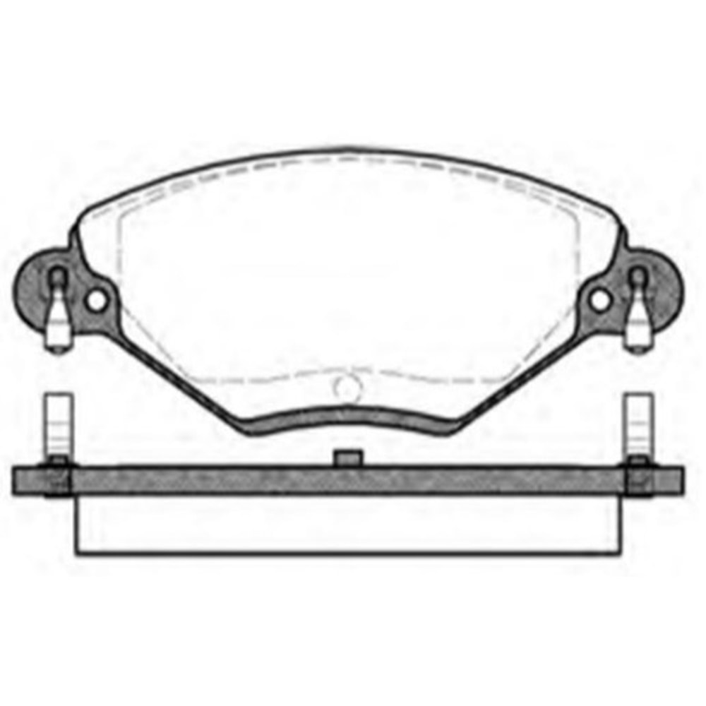 Ön Fren Balatası Wva 23277 Citroen C5 2.0-2.0Hdi