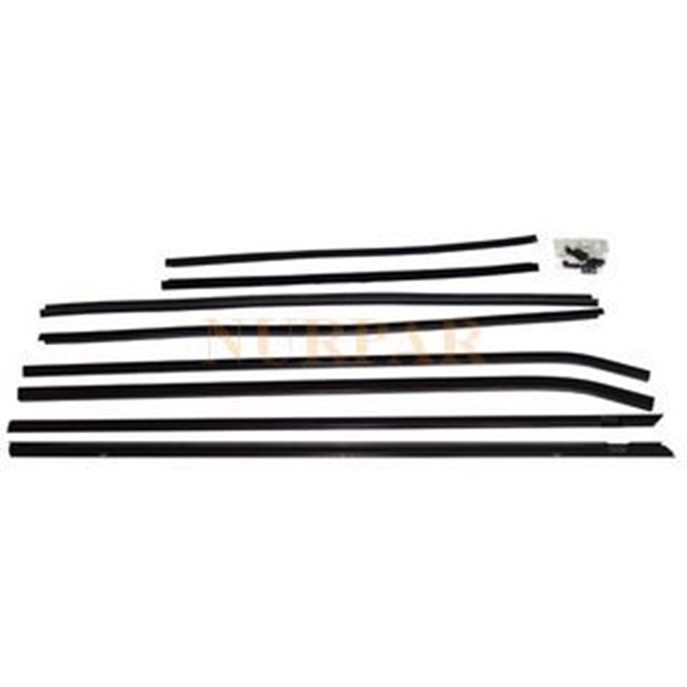 Kapı Cam Çıtası Takım (Fitilli Garnitürlü) Fiat DKŞ