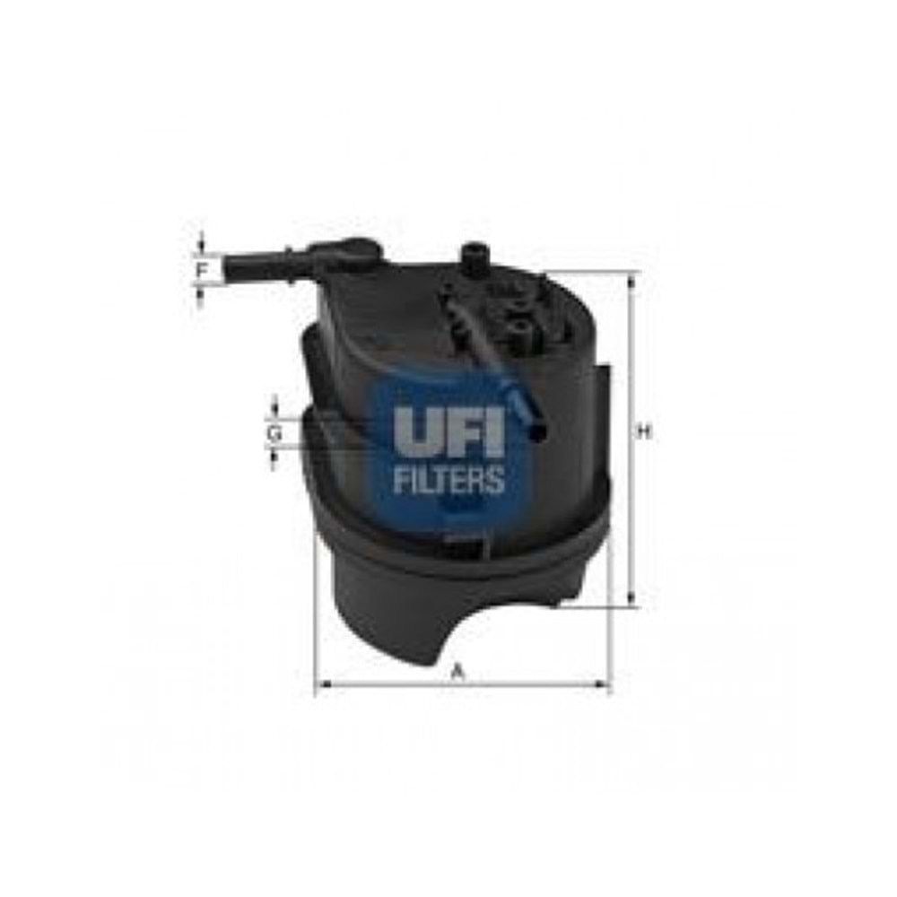 Yakıt Filtresi (Müşürlü) Peugeot Bıpper 206 207 307 Citroen C2 C3 1.4 HDI