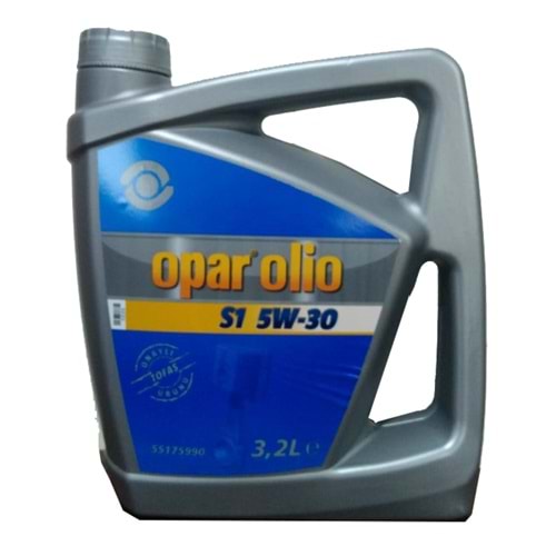 Opar Olio Motor Yağı S1 5W-30 (3.2 Lt) 55175990 ORJİNAL OPAR