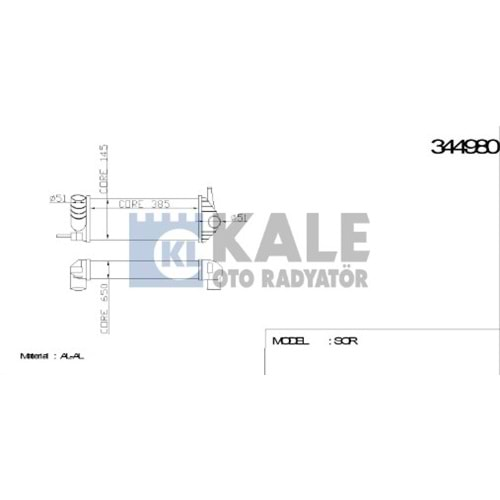 Turbo Radyatörü Renault Kangoo III 1.5 DCI K9K