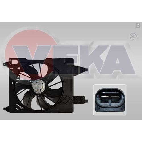 Fan Motoru Davlumbazli Tekli Renault Megane II (Bm0 1,Cm0 1) 1.5 Dci M-T AC+ 02_08 Arası