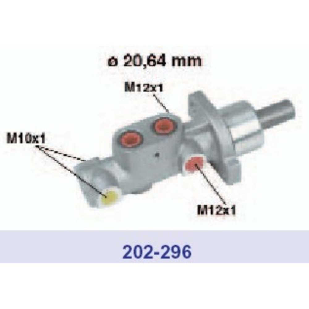 Fren Ana Merkez 20.64 Mm Abs'Siz Peugeot 306