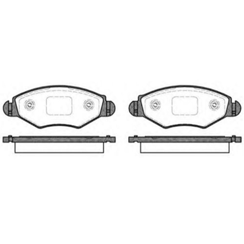 Ön Fren Balatası Wva 23205 Peugeot 206 1.4-1.4Hdi-1.6 01 Sonrası