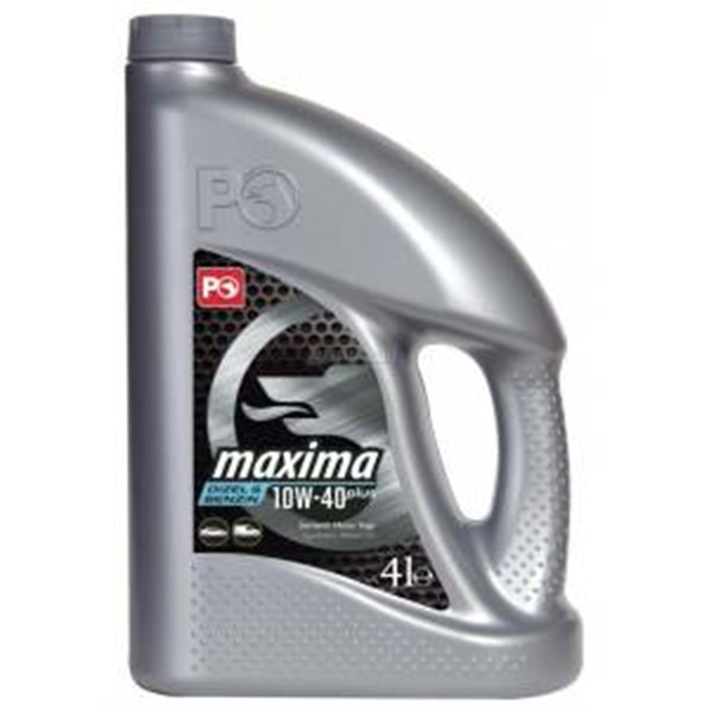 Motor Yağı 10W40 Maxima 4Lt PO